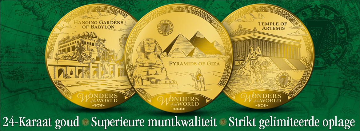 Collectie - Gouden Munten Zeven Wereldwonderen